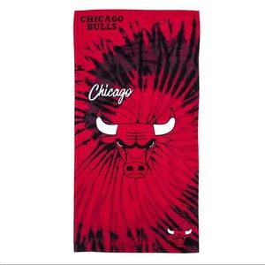 NEW NBA Official Licensed Chicago Bulls Psychedelic Beach Towel • Basketball